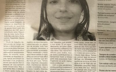 Actualmente é preciso redobrar o apoio domiciliário