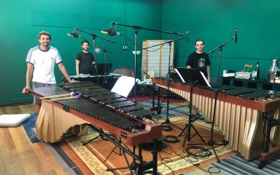 Cultura | Gravação das obras premiadas no I Concurso Internacional de Composição para Percussão